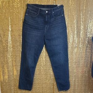 Lucky Brand Women's High Rise Jeans in Dark Blue